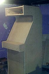 My Ol' MAME arcade during construction